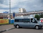 Бесплатный автобус Genser в пункт аренды автомобилей АрендаАвто-жрк на ул.Добролюбова